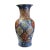 Vintage Chinese Oriental Imari Mixed Color Porcelain Decor Vase For Sale - Image 9 of 9