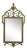 Vintage Gold Decorated Italian Design Decorator Mirror For Sale - Image 10 of 10