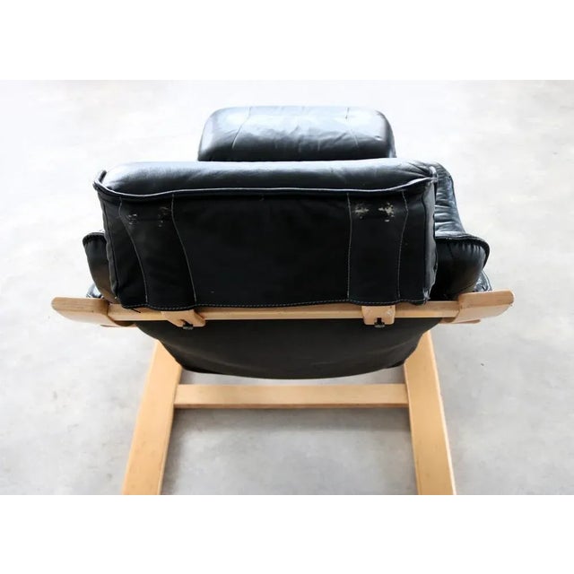 Set of Vintage Lounge Chair with Ottoman from Skipper, 1970s For Sale - Image 6 of 11