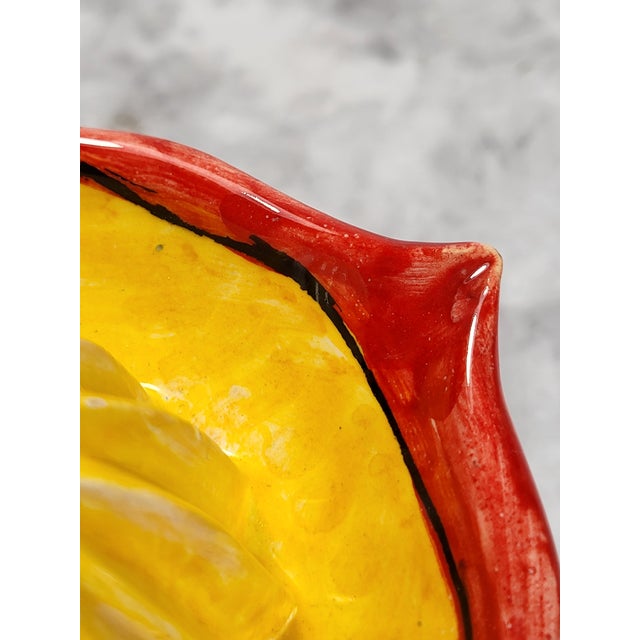 1990s Salvatore Gurreri Hand Painted Citrus Reamer For Sale - Image 5 of 12