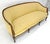 Fine Carved Gold Upholstery Country French c1920s Down Filled Cushion Sofa MINT For Sale - Image 9 of 15