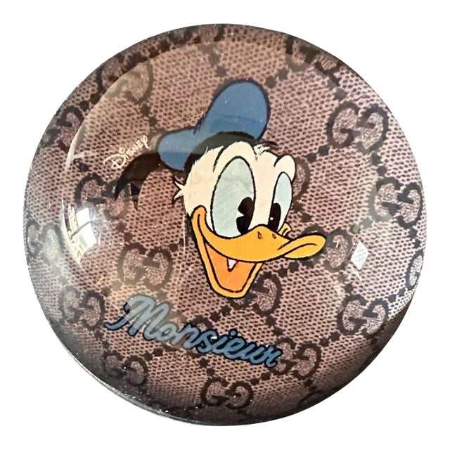 Gucci Disney Donald Duck Paperweight For Sale