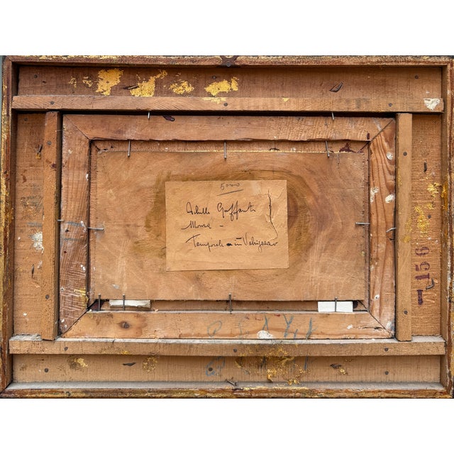 Achille Guffanti, Landscape, 1960s, Oil, Framed For Sale - Image 6 of 7