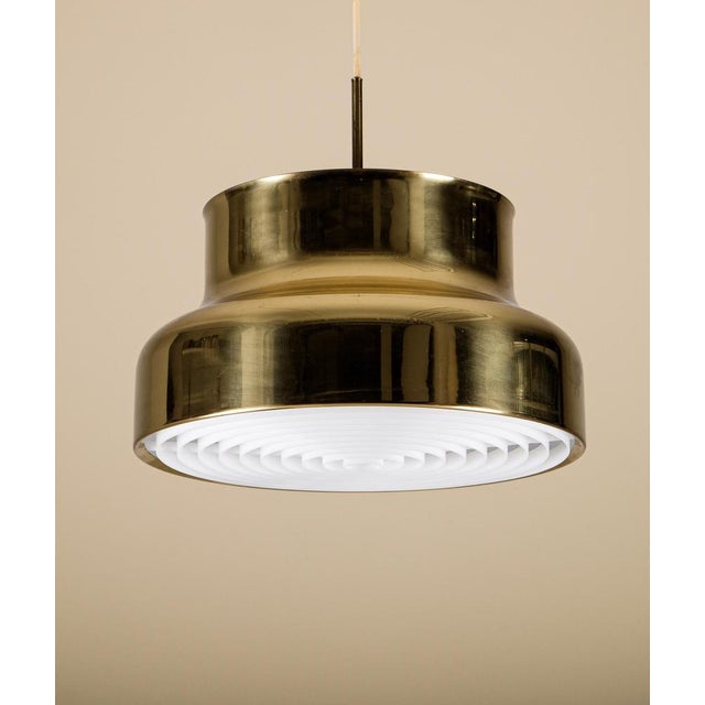 Bumling Ceiling Pendant in Brass attributed to Anders Pehrson, Sweden, 1960s For Sale - Image 6 of 7