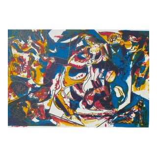 1960s Cathal O'Toole Mid-Century Female Nude Lithograph For Sale