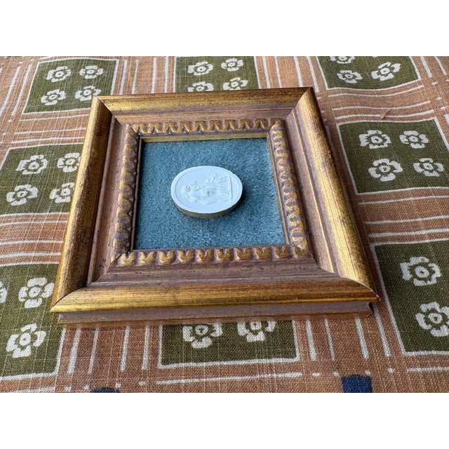 Vintage Grand Tour Plaster Intaglio Replica “The Three Graces” For Sale In Houston - Image 6 of 6