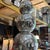 1970s Vintage Oversized Disco Ball Snowman Sculpture, Slight Condition Issue For Sale - Image 5 of 6