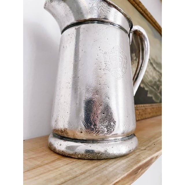 1960s Vintage Silver Plated Insulated Pot From the Plaza Hotel in Nyc For Sale - Image 5 of 7
