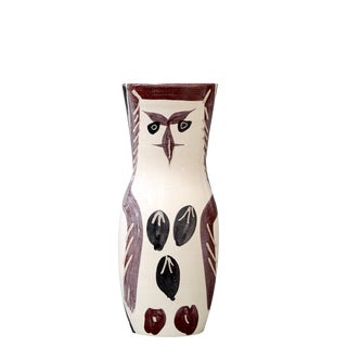 Ceramic Owl Vase by Pablo Picasso for Madoura, 1952 For Sale