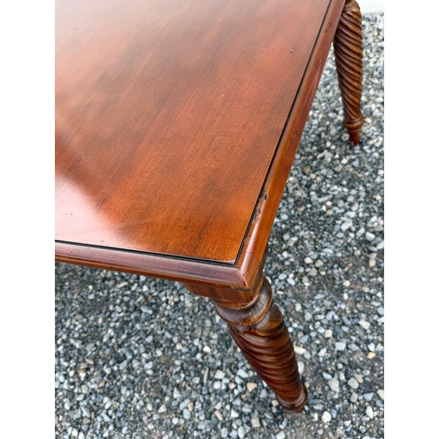 Ethan Allen British Classics Extension Dining Table For Sale - Image 10 of 10