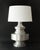 Large Table Lamp in Brushed Aluminium, 1970s For Sale - Image 6 of 6