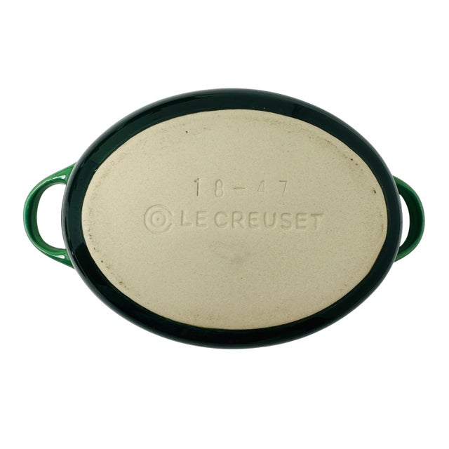 Le Creuset 12oz Petite Oval Casseroles in Bamboo Green - Set of 4 For Sale - Image 11 of 11