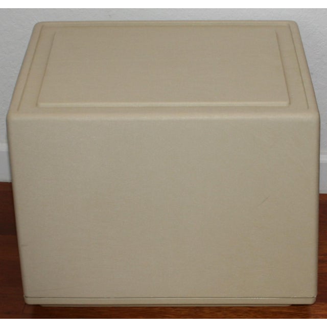 Vintage Staco Molded Plastic Stackable File Cabinet Chairish