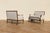 Pair of Antique French Louis XVI Style Upholstered Loveseats, Circa 1950s For Sale - Image 9 of 18