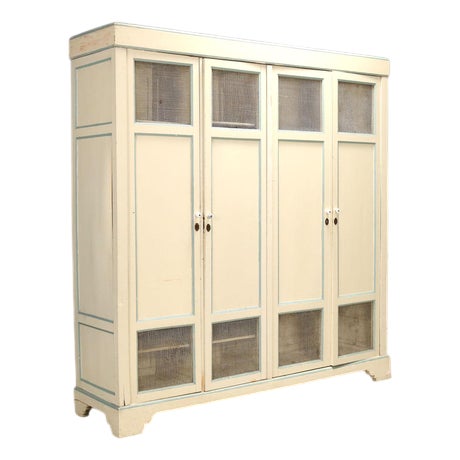 Lacquered Fir Pantry Cabinet For Sale