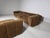 Modular Strips Sofa in Brown Velvet by Cini Boeri for Arflex, 1970s, Set of 5 For Sale - Image 3 of 11