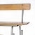 French School Bench with Back from Mullca, 1960s For Sale - Image 3 of 11
