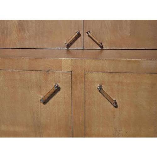 Wood Breccia Sideboard by Ugo La Pietra, 1980s For Sale - Image 7 of 11