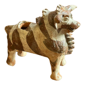 Antique Peruvian TORITA DE PUCARA Incan Ritual Vessel- Museum Deaccession