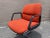 Burnt Orange 1970s Mid Century Modern Charles Pollock Style Office Chair by All Steel For Sale - Image 8 of 11