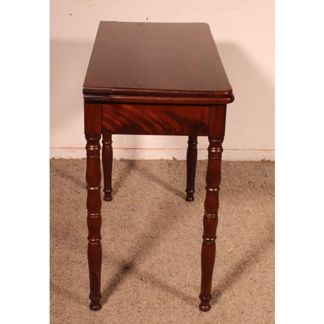 Game Table in Mahogany, 1800s For Sale - Image 5 of 12