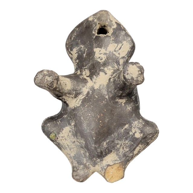 Ceramic Pre-Columbian Chimú Frog Whistle, 1100s For Sale - Image 7 of 10