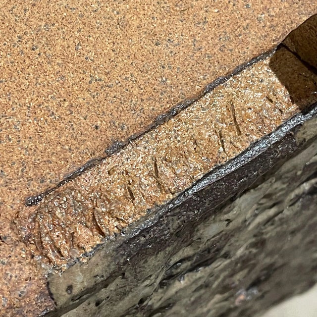 AMBIANIC presents Planter Box Mid-Century era Textured Pottery Planter Box manner of David Cressey. Clean modern lines...