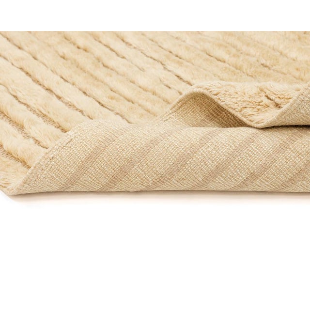 Hand-Knotted Wool Premium Rug by Azele Studio For Sale - Image 4 of 9