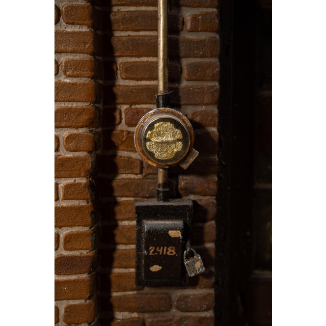 Michael Garman Back Door Illuminated Cityscape Diorama For Sale - Image 9 of 18