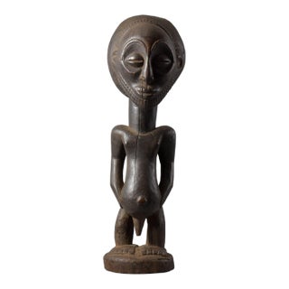 Early 20th Century Hemba Standing Male Wood Figure For Sale