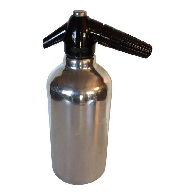 Kidde Mfg MidCentury Modern Rechargeable "Soda King" Seltzer Bottle