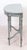 Mid 20th Century Louis XV Carved Duck Egg Blue Demi Lune Console Made in Spain For Sale - Image 5 of 12