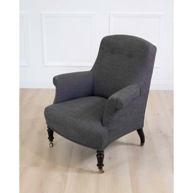 Traditional Early 20th Century French Armchair, Circa 1910 For Sale - Image 3 of 8