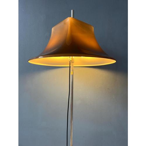 Mid-Century Modern Space Age Floor Lamp by Willem Hagoort For Sale - Image 3 of 13