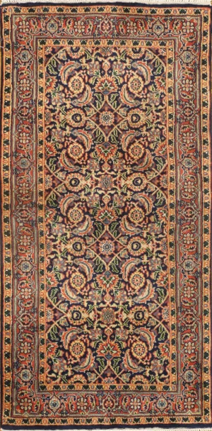 Pasargad N Y Fine Herati Rug - 2′ × 4′1″