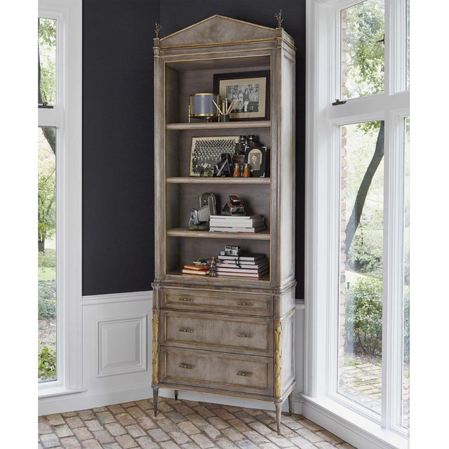 Oak Secretary Cabinet For Sale In Sacramento - Image 6 of 6