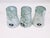 Mid-Century Modern Murano Style Italian Art Glass Tumblers-Set of 3 For Sale - Image 3 of 5