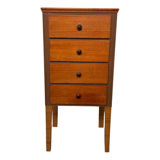 Vintage Italian Wooden Chest of Drawers, 1970s For Sale