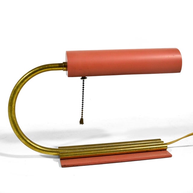 1900 - 1909 1900s Mid-Century Modern Gilbert Rohde Style Midcentury Desk Lamp For Sale - Image 5 of 10