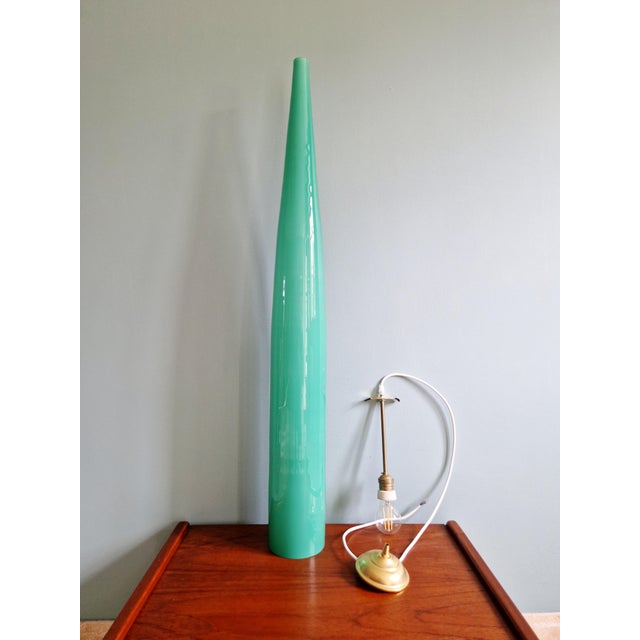 Green and Blue Murano Glass Suspensions by Alessandro Pianon for Vistosi, 1960s, Set of 3 For Sale - Image 13 of 18