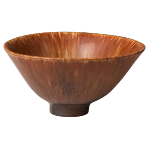 Hare's Fur Glaze Bowl by Carl-Harry Stålhane for Rörstrand