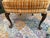 Textile Fun Vintage Striped Velvet Upholstered Armchair For Sale - Image 7 of 10