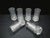 Glass Bohemian Drinking Glasses by Morbelli for Moser, 1970s, Set of 6 For Sale - Image 7 of 7