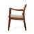 Johnson Chair Company Johnson Chair Co Mid Century Walnut Arm Chair For Sale - Image 4 of 9