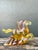 Mid-Century Modern Vintage Amber Cast Lucite Running Horse Sculpture For Sale - Image 3 of 15