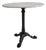 Marble and Cast Iron Coffee Table from Thonet For Sale