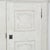 Wood Early 19th Century Swedish White Painted Oak Single Door Armoire For Sale - Image 7 of 13