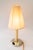 Art Deco Alpaca/Brass Table Lamp with Fabric Shade Vienna, Austria, 1920s For Sale - Image 16 of 18