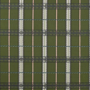Morris & Co. Hanover Check Fabric in Forest