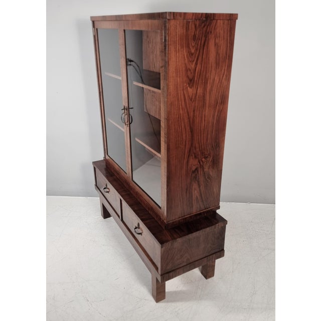 Art Deco Style Vitrine from Tatra, 1970s, in Very Good conditions. Designed 1920 to 1949